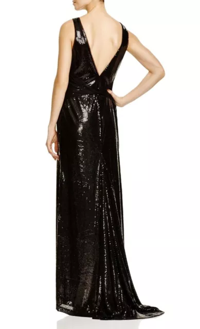 Vera Wang Sequin Mesh Gown (size 10) 2