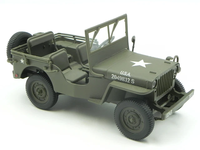UT MODELS 1/18 Scale Model Jeep 149001 - Willys Jeep Military USA Army NEUF NEW EUR 58,00 - FR UT MODELS 1/18 Scale Model Jeep 149001 - Willys Jeep Military USA Army NEUF NEW EUR 58,00 - FR