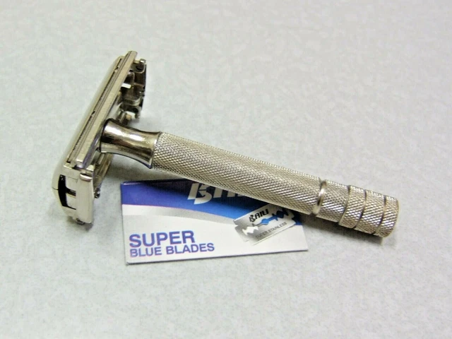 Vintage Pre 1950 Gillette Super Speed TTO Double Edge DE Safety Razor