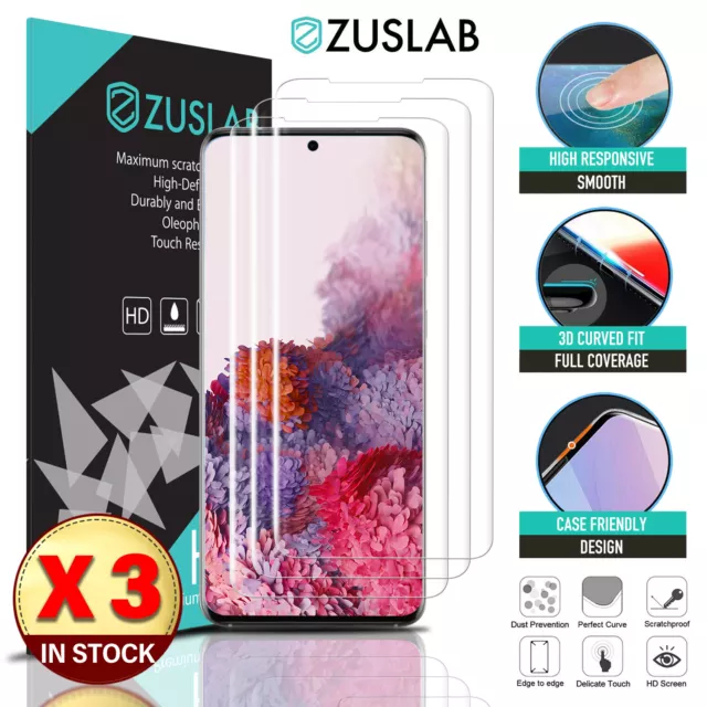 Galaxy S20 FE 5G ZUSLAB Full Cover Hydrogel Screen Protector For Samsung