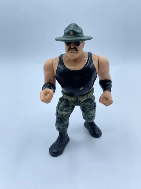 Sgt. Slaughter Action-Figur WWF Hasbro 1991 WWE Wrestling Seargant