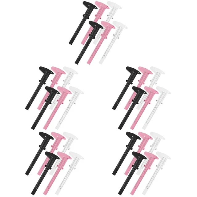 30 Pcs T Righello Righello Di Posizionamento Del Mughetto Mini Righello Calibri
