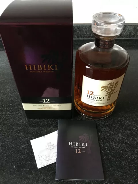 Suntory HIBIKI 12 Years Japan Whisky 0,7l. 43% vol.alc.