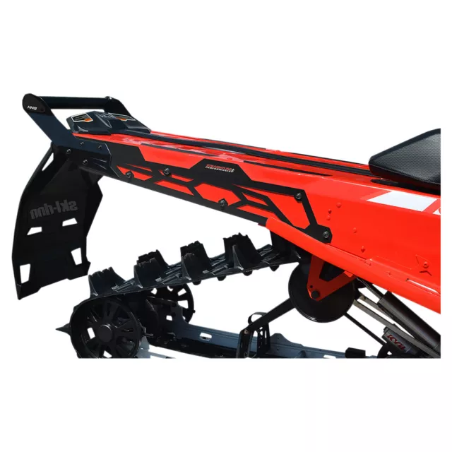 SLP Hide N Go Rear Bumper-Black/Black for 2019-2022 Ski-Doo Backcountry E-TEC