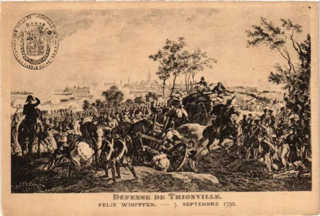 CPA AK Defense de THIONVILLE - Felix Wimpffen - 7. Septembre 1792 (454586)