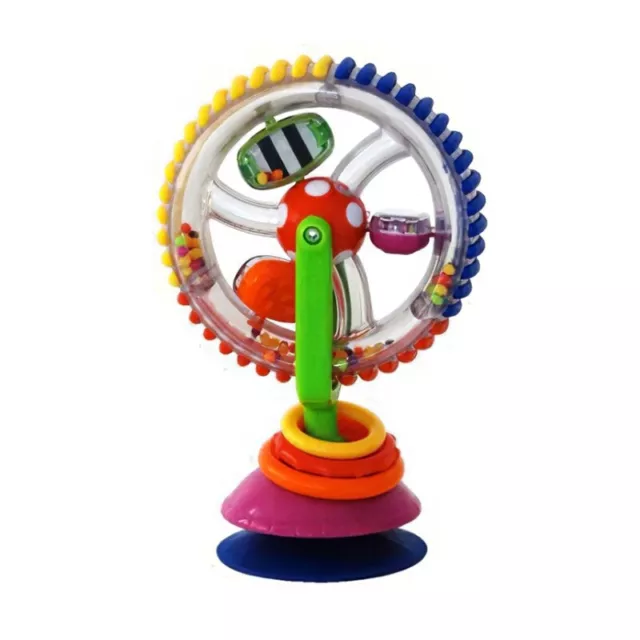 7’’ Baby Dinning for Time Toy Rotary Windmill with Suction Cup Fixed Mold-Free T