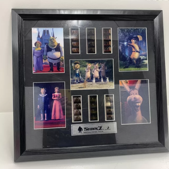 Shrek 2 Original 35mm Film Cells Memorabilia (Black)