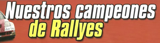 Altaya 2 LIBROS COMPLETO Nuestros Campeones de Rallyes España 600 PAGS