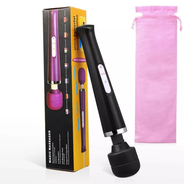 Multi-Speed 20 Speed Handheld Massager Wand Vibrating Massage Magic Full Body