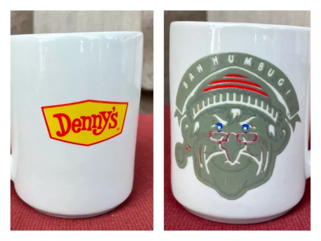 Denny’s Bah Humbug Coffee Cup Mug Scrooge