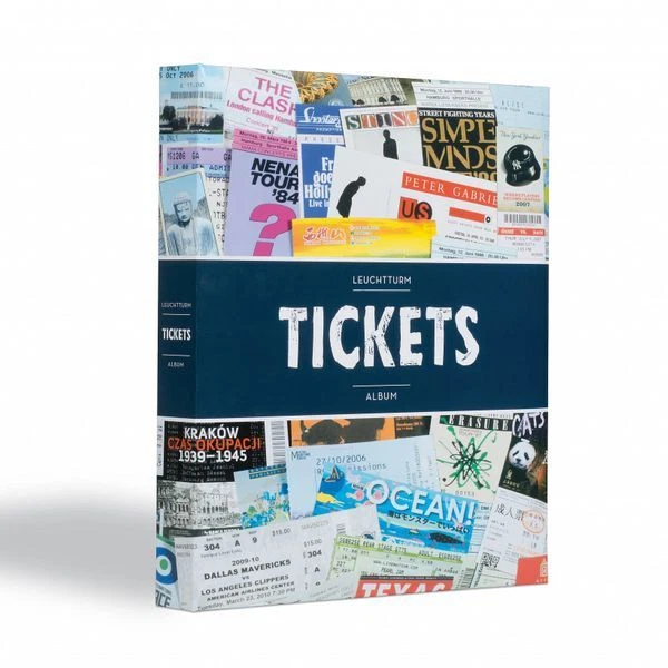 Album für 156 Eintrittskarten und Tickets