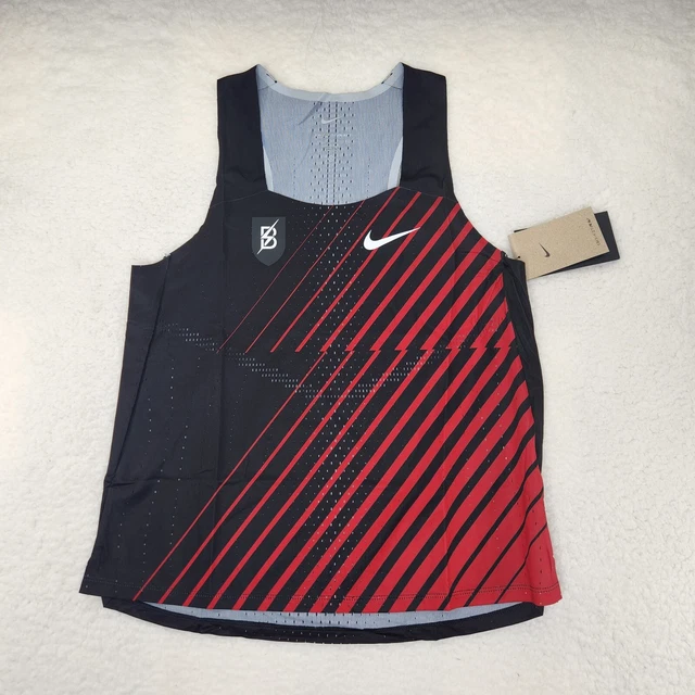 Nike Women ADV AeroSwift Dri-Fit Bowerman Track Club Singlet DR5849-010 M NWT