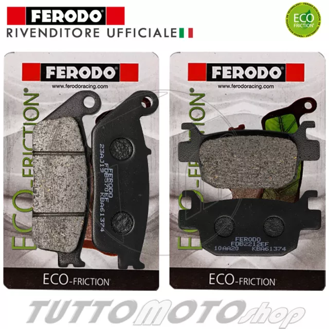 Kit pastiglie freno HONDA SH 150 ie Abs 2013 2014 2015 2016 ant. + post.