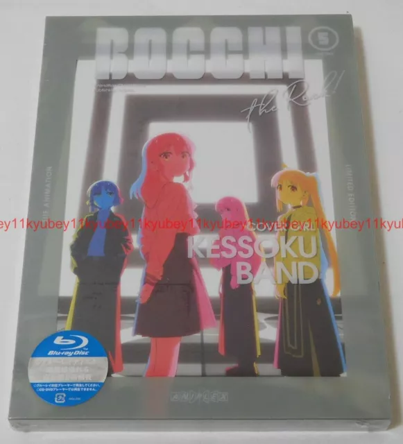 BOCCHI THE ROCK Vol.5 First Limited Edition Blu-ray Soundtrack CD Booklet Japan
