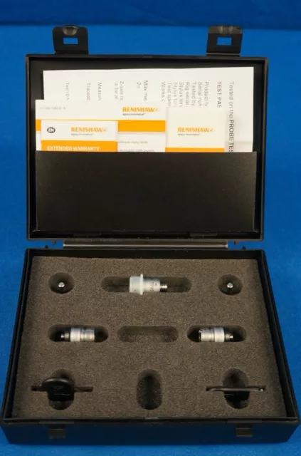 Renishaw TP20 CMM Probe Kit 1 New in Box 2 Standard Modules One Year Warranty