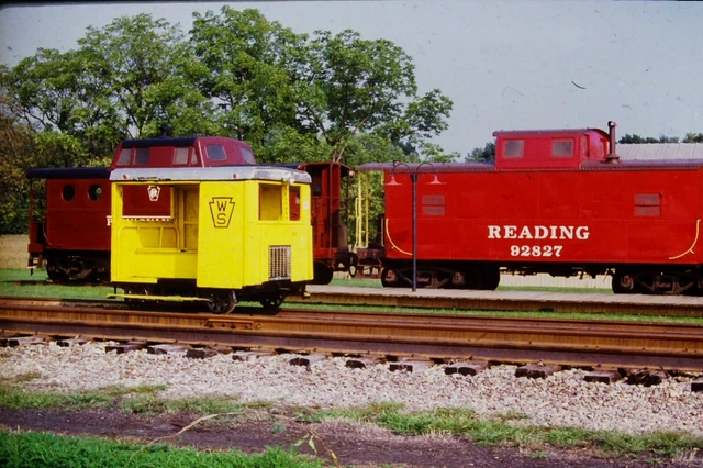 Kodachrome Original Slide West Shore Railroad Track Inspection Car (1991) #C1592