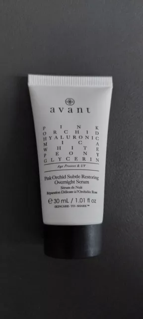 Avant Pink Orchid Subtle Restoring Overnight Serum 30ml Neu