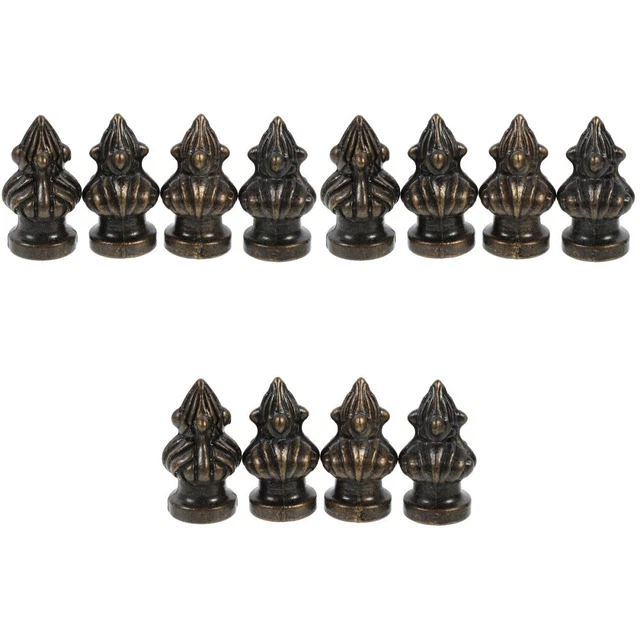 12 pz testa decorativa con telaio in corno pomello per lampada leggera lampada da tavolo
