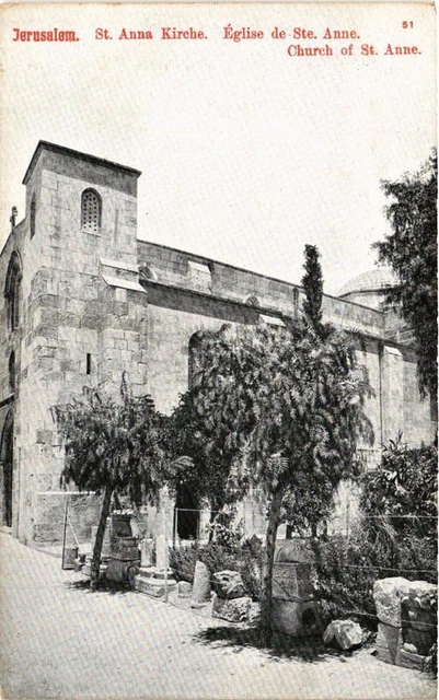 CPA AK JERUSALEM St.Anna Kirche ISRAEL (751563)