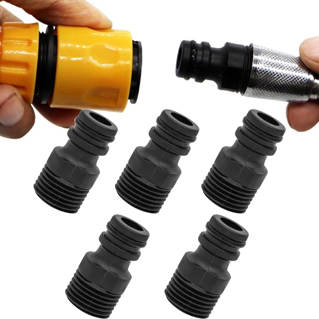 Versatile adattatore rubinetto filettato 5 pezzi 12 BSP per molteplici applicaz