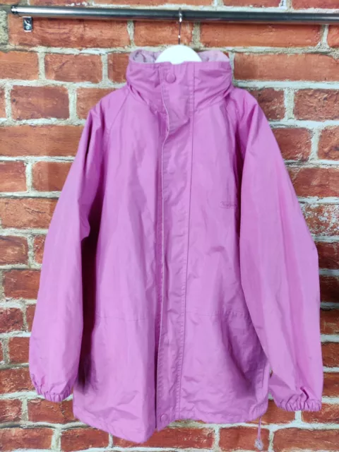 Girls Peter Storm Age 11-12 Years Pink Rain Coat Jacket Windbreaker Light 152Cm