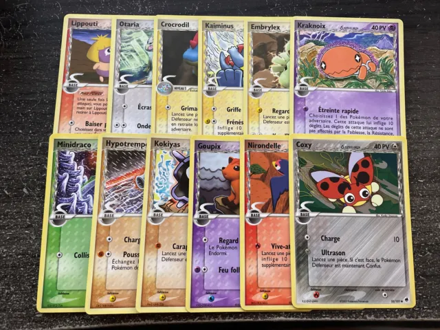 Lot 12 Pokemon Cards Ex Dragon Island Block Ex Condition Nm