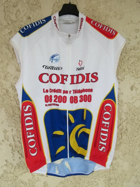 Maillot Cycliste Vintage La Française Des Jeux - Sibille - Taille XL - Sandy Casar 5