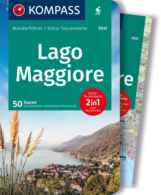 KOMPASS Wanderführer Lago Maggiore, 50 Touren Iris Kürschner