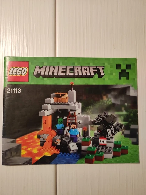 Lego Minecraft 21113 Bauanleitung ZU VERKAUFEN! - PicClick DE
