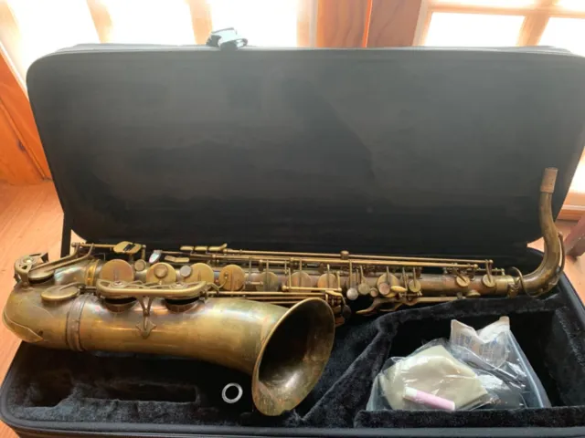 Conn-Selmer Premiere PTS380V Vintage Finish Tenor Saxophone (Ref 3136)