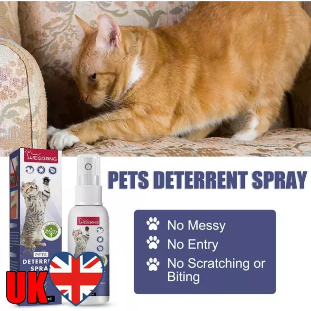 Cat Scratch Deterrent Spray Portable Deterrents Spray Sofa Furniture Protectors