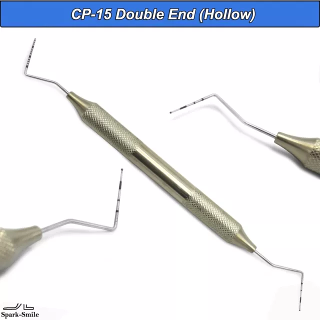 Dental Perio Probe CP-15 Color Coded Periodontal Pocket Probe Double Ended Tools