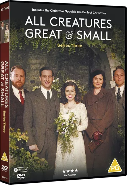 ALL CREATURES GREAT AND SMALL Series 3  2022 New Region 4 DVD &