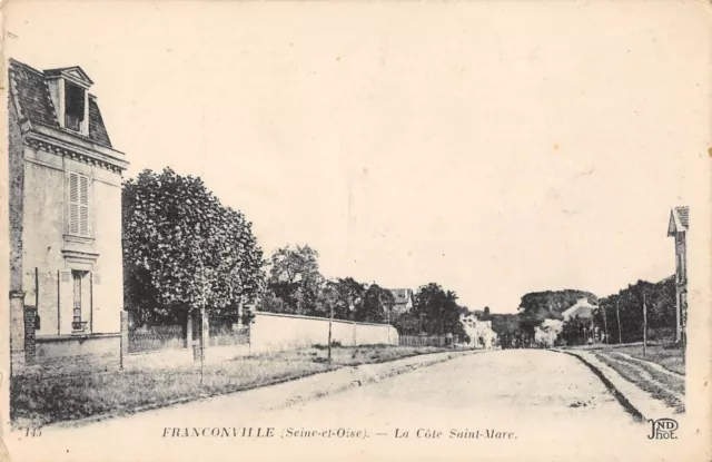 Cpa 95 Franconville La Cote Saint Marc