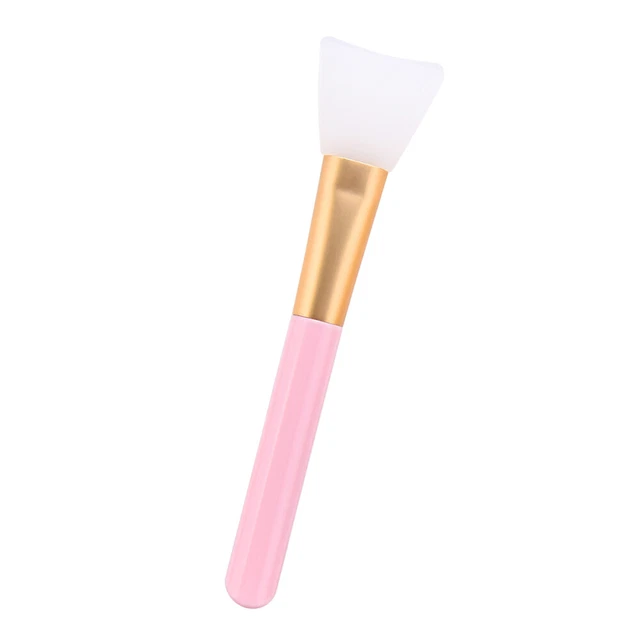Spazzola trucco Miss legno donna silicone crema viso applicatore