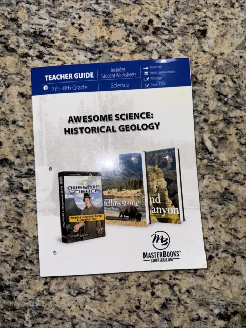 Awesome Science (Teacher Guide): Historical Geology by Master Books