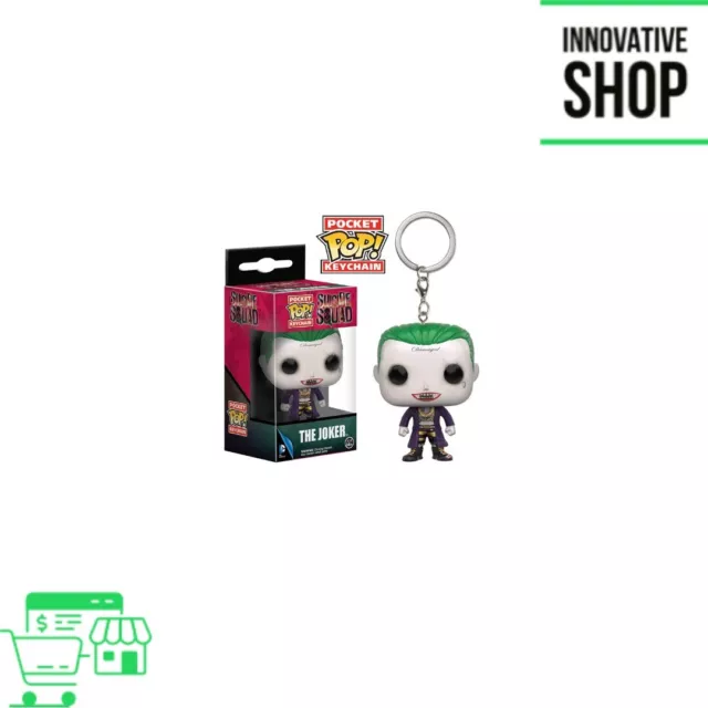 Funko Pop Pocket Portachiavi Suicide Squad The Joker Harley Quinn