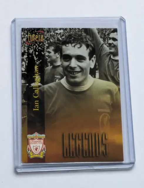 Ian Callaghan 1998 Futera Liverpool Legends #53 Football card
