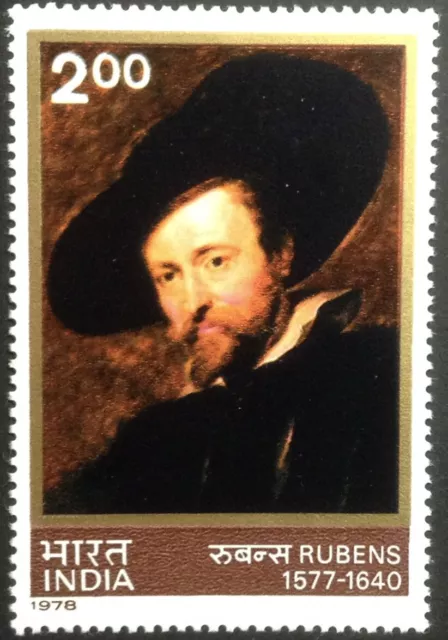 India 1978 Birth Anniversary Of Rubens Mnh