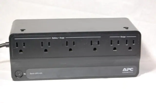 APC Back-Ups 425 6 Auslässe Ups Und Überspannungsschutz BE425M Nein Batterien