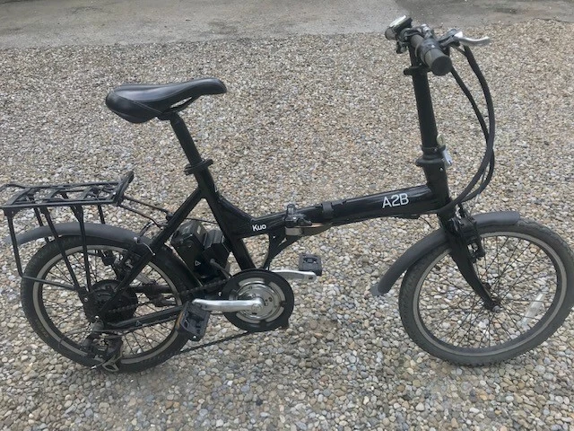 A2B KUO FOLDING Electric Bike 350.00 PicClick UK
