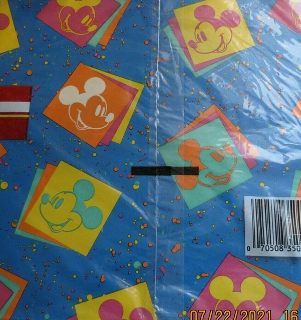 ** VINTAGE CLEO Disney's Mickey Mouse Gift Wrap Paper, Sheets Sealed ...