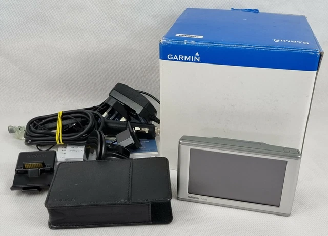 Garmin Nuvi 660 navigatore satellitare Scatola + Accessori. Mappe Europa.