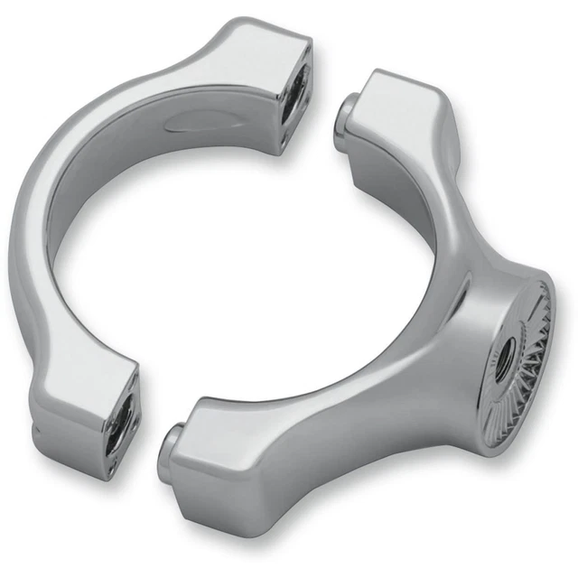 Kuryakyn Side Mount License Plate Mount Bracket - Chrome - 3124