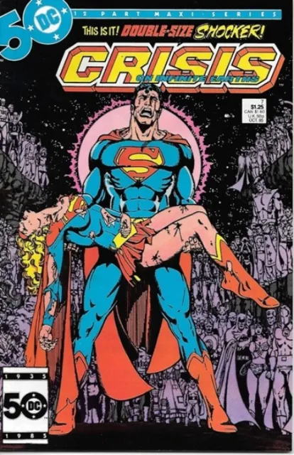 Crisis On Infinite Earths Comic Book #7 DC Comics 1985 VERY FINE NEW UNREAD