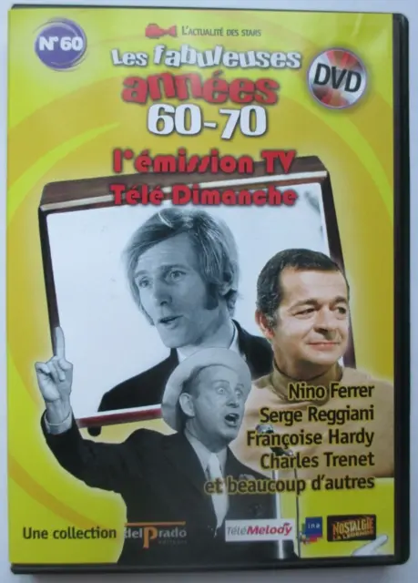 Dvd "Les Fabuleuses Années 60-70" N° 60 - Johnny Hallyday - Françoise Hardy
