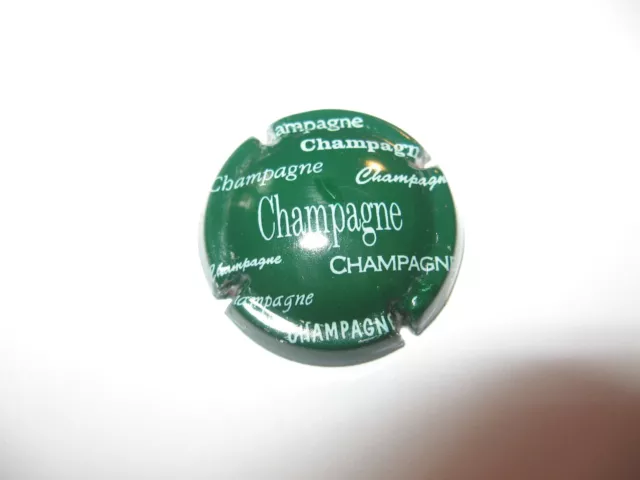 1 capsule de champagne Generique N°590a vert foncé