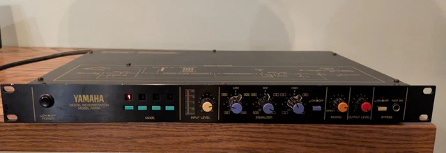 VINTAGE YAMAHA MODEL R1000 Digital Reverb Japan Studio Rack Gear TESTED ...