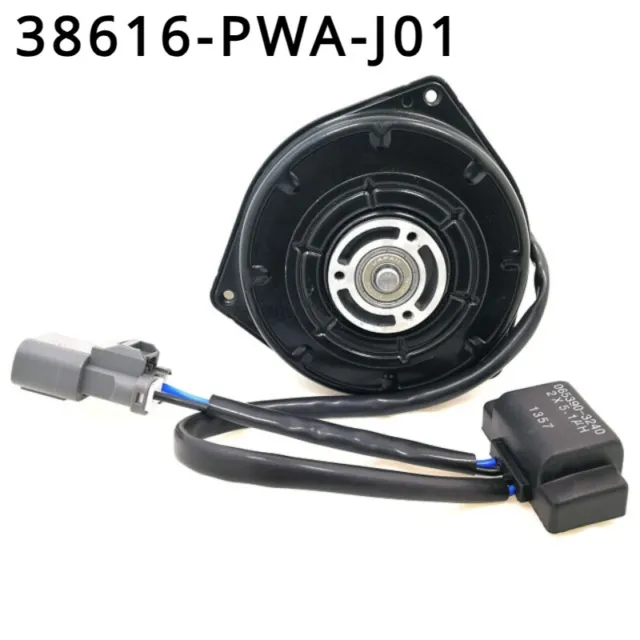 1Pc A/C Condenser Radiator Cooling Fan Motor For Honda 2007-2008 38616-PWA-J01~