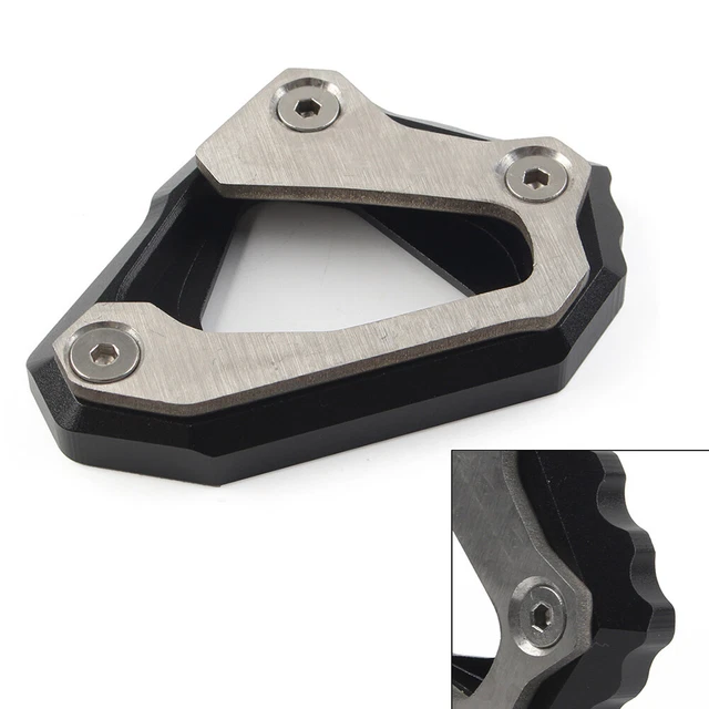 Kickstand Side Stand Enlarger Foot Plate CNC Aluminum Fit Yamaha MT-10 2015-2021